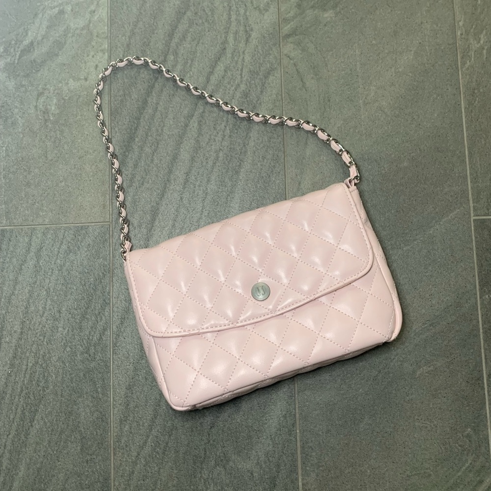 NWOT Janie and Jack Girls Orchid Pink Quilted Purse